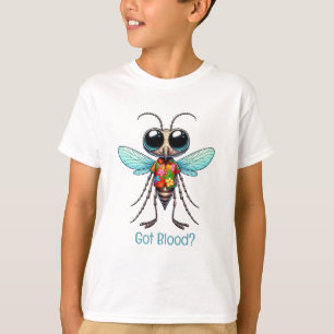 T-shirt Moustique en Chemise tropicale - peut personnalise