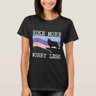 T-shirt mouton belge hiker plus s'inquiéter moins graphiqu