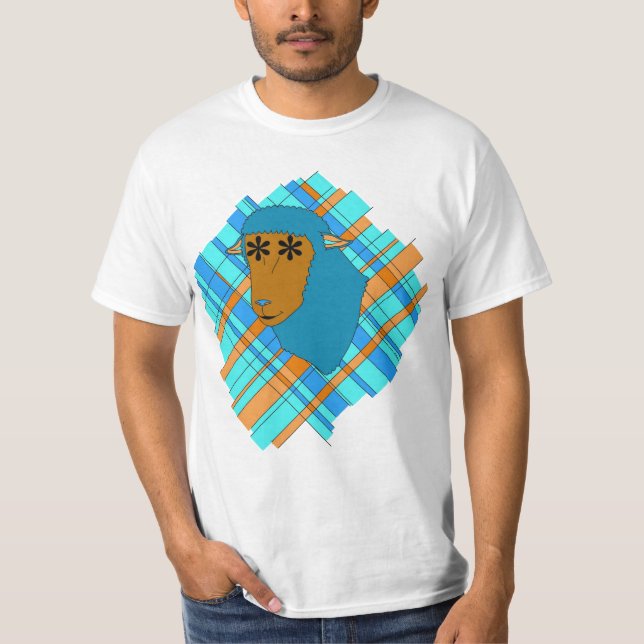 T-shirt Mouton de plaid (Devant)