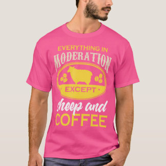 T-shirt Mouton Drôle Café Dit Mouton Café Mouton Louvain M