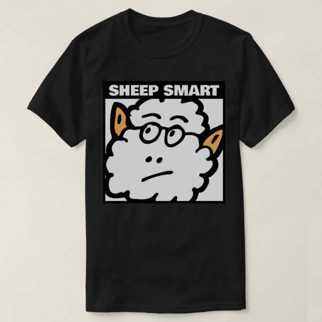 T-shirt Mouton intelligent (Design devant)