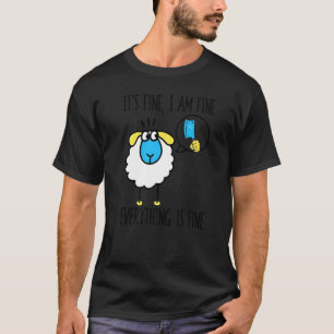 T-shirt Moutons, ça va, je vais bien tout va bien