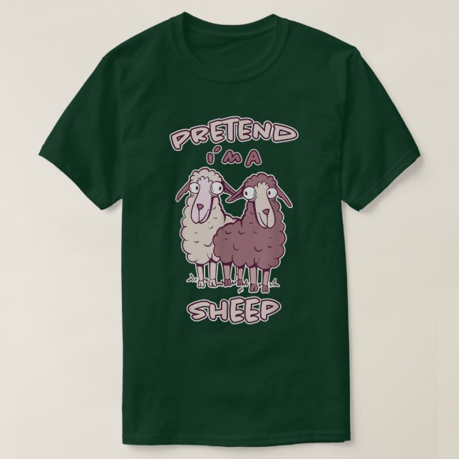 T-shirt Moutons Conception Fermiers Maison Mouton Mouton M (Design devant)