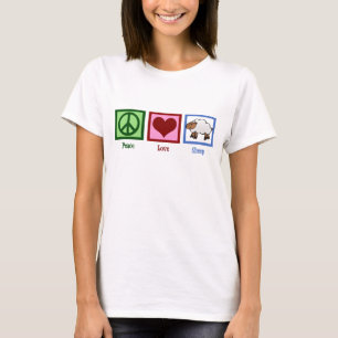 T-shirt Moutons d'amour de paix