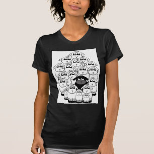 T-shirt Moutons noirs