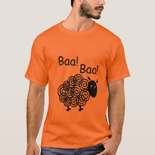 T-shirt Moutons noirs de bêlement de bêlement
