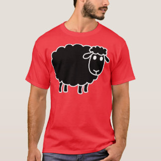 T-shirt Moutons Noirs Drôle Plaisanteries Sarcastiques