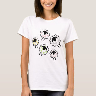 T-shirt Moutons tachetés