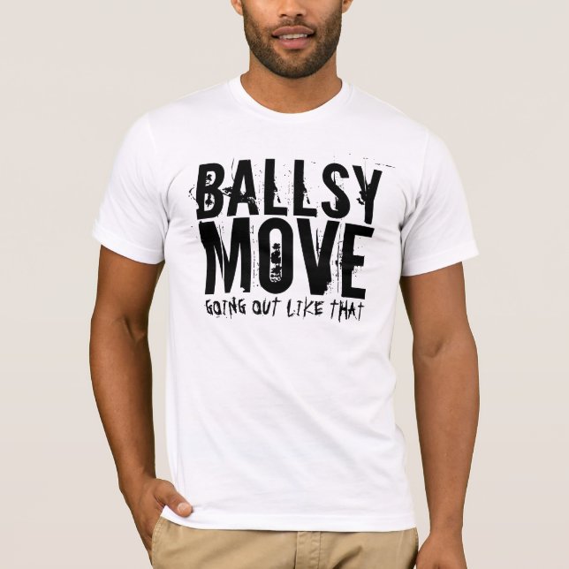 T-SHIRT MOUVEMENT DE BALLSY (Devant)