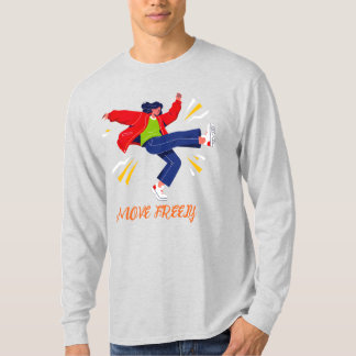 T-shirt Mouvement de danse énergique Graphique de jeunesse
