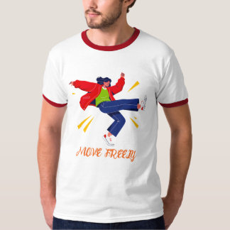 T-shirt Mouvement de danse énergique Graphique jeunesse
