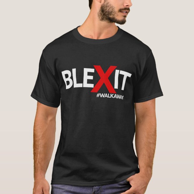 T-shirt Mouvement de victoire facile de Blexit (Devant)
