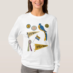 T-shirt Mouvement des femmes Suffrage Mémorabilie Imprime