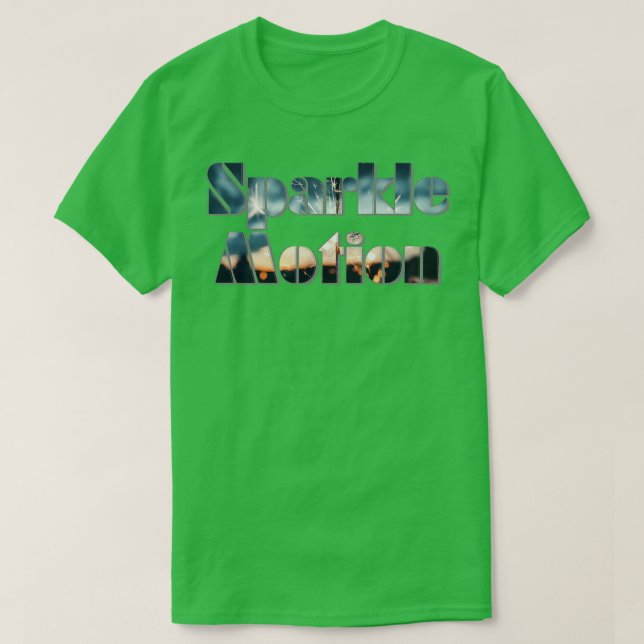 T-shirt Mouvement d'étincelles (Design devant)