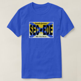 T-SHIRT MOUVEMENT DU SUD DU JERSEY SECESION