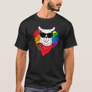 T-shirt Mouvement social drôle de fierté Lgbt Lama Alapaca