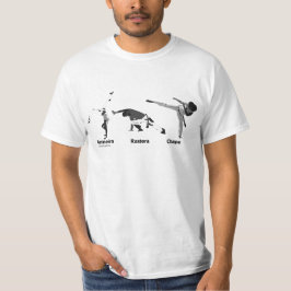 T-shirt Mouvements de Capoeira, attaque de la défense