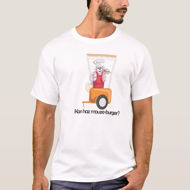 T-shirt mouzeburger kan de haz (Devant)