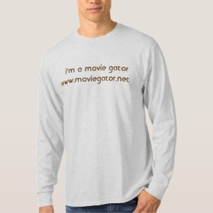 T-shirt moviegator.net - je suis un alligator de film -