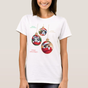 T-shirt "Mowy Christmas Ornaments"