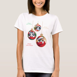 T-shirt "Mowy Christmas Ornaments"