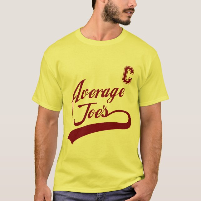 T-shirt MOYEN de JOE - capitaine de Dodgeball (Devant)