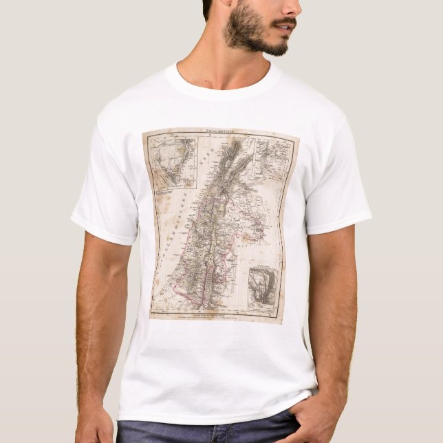 T-shirt Moyen-Orient, Palestine (Devant)