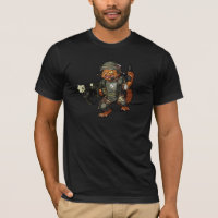 Moyenne Sci-fi Marine Ginger Chat Tir Gun Dessin