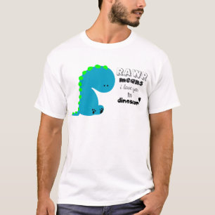 T-shirt Moyens de Rawr je t'aime dans la chemise de