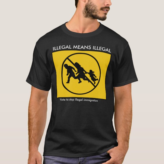 T-SHIRT MOYENS ILLÉGAUX ILLÉGAUX (Devant)