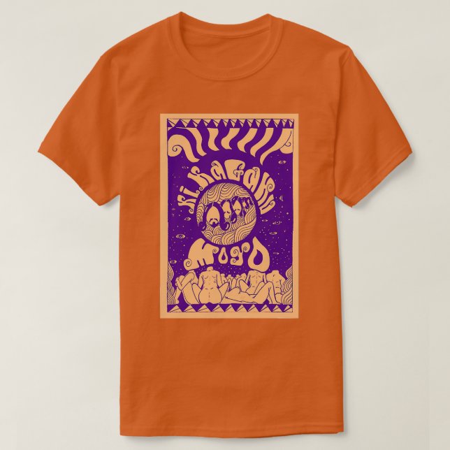 T-shirt MOYO Kikagaku Moyo design inspiré (Design devant)