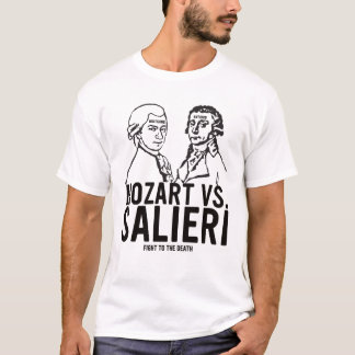 T-shirt Mozart CONTRE Salieri