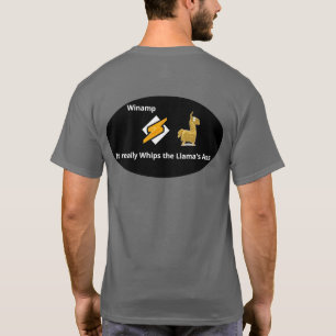 T-shirt MP3 Llama