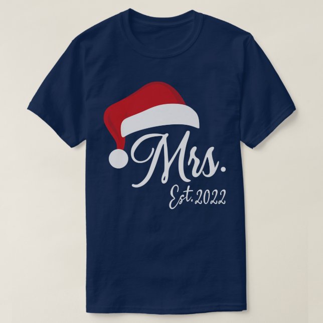 T-shirt Mr Claus & Mrs Claus Est (Design devant)