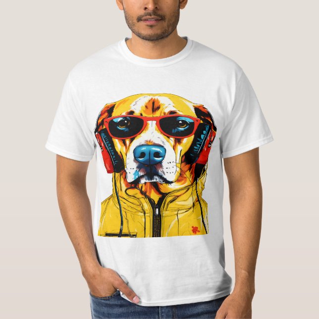 T-shirt Mr. Dog the Magnificent (Devant)