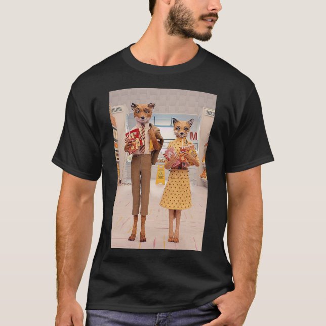 T-shirt Mr Fox Best Seller Essential  (Devant)
