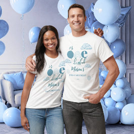 T-shirt Mr Onederful Blue Cloud Family Matching Birthday