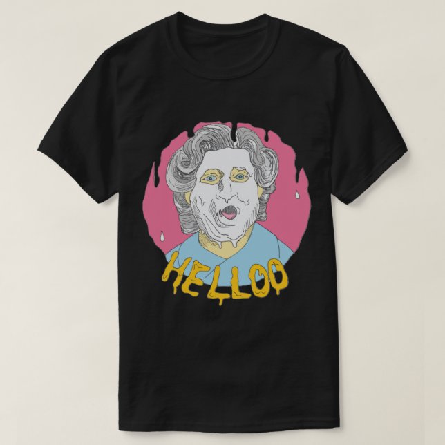 T-shirt Mrs Doubtfire Hello, robbie williams, gifts for he (Design devant)