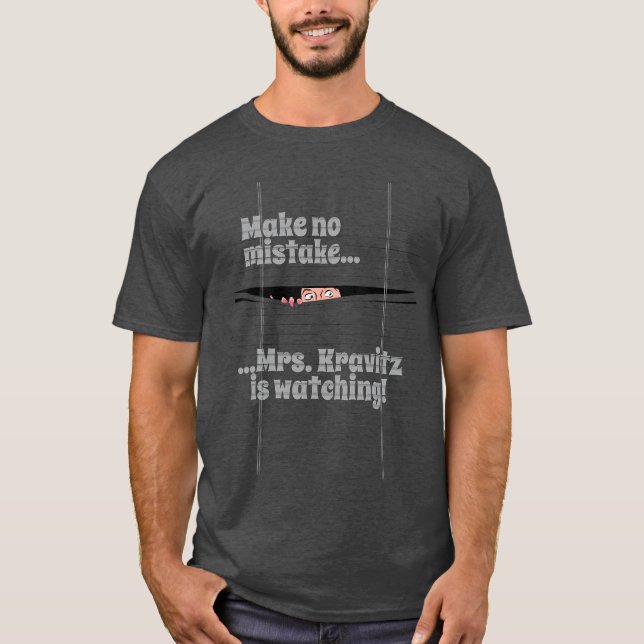 T-shirt Mrs Kravitz is Watching family (Devant)
