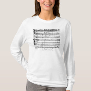 T-shirt Ms.1548 Ouverture de l'opéra 'Don Giovanni