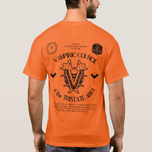 T-shirt MS Fun Run Sponsorisé par le Conseil Vampiric T-Sh
