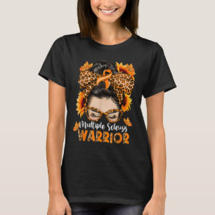 T-shirt Ms Multiple Sclerosis Guerrier Sensibilisation Ora