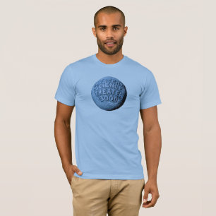 T-shirt MST3K Lune (Bleu Bébé)