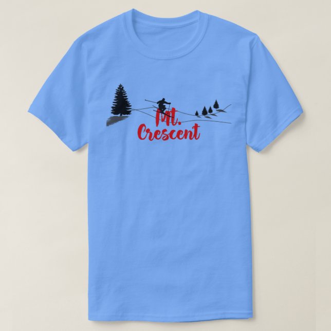 T-shirt Mt Crescent Long Ski (Design devant)