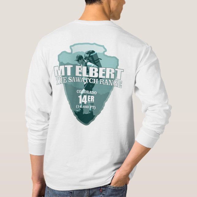 T-shirt Mt Elbert (flèche T) (Dos)