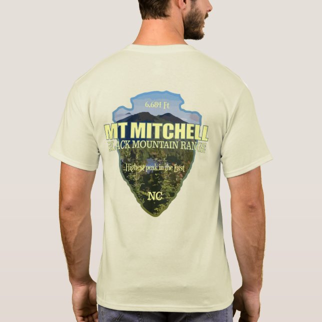 T-shirt Mt Mitchell (pointe de flèche) (Dos)