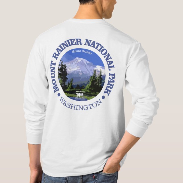 T-shirt Mt Rainier NP (Dos)
