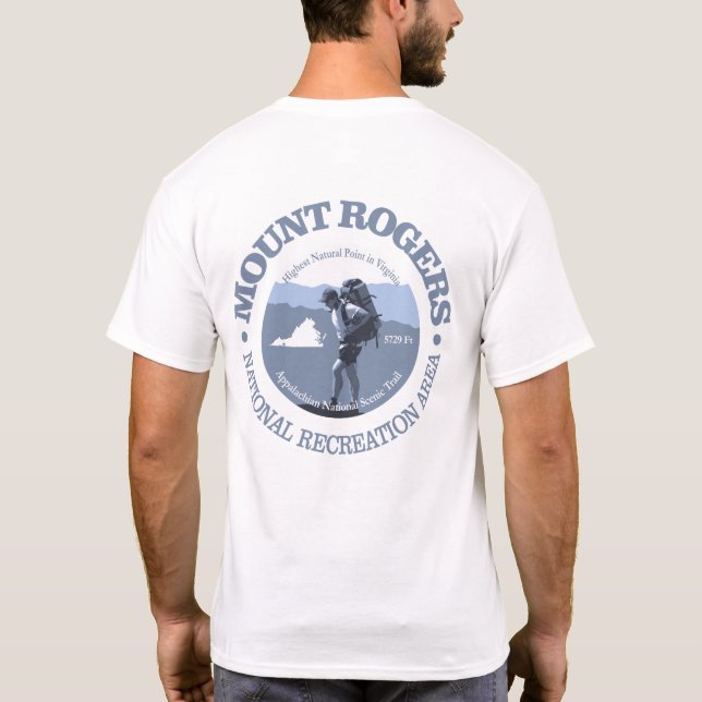 T-shirt Mt Rogers NRA (Dos)