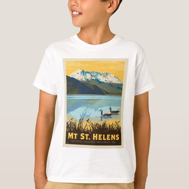 T-shirt Mt St. Helens | Washington (Devant)