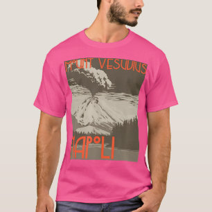 T-shirt Mt Vesuvius Souvenir T Chemise